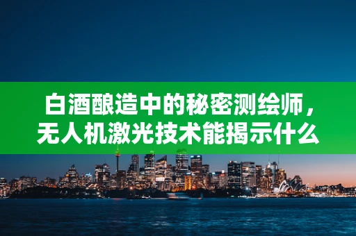 白酒酿造中的秘密测绘师，无人机激光技术能揭示什么？
