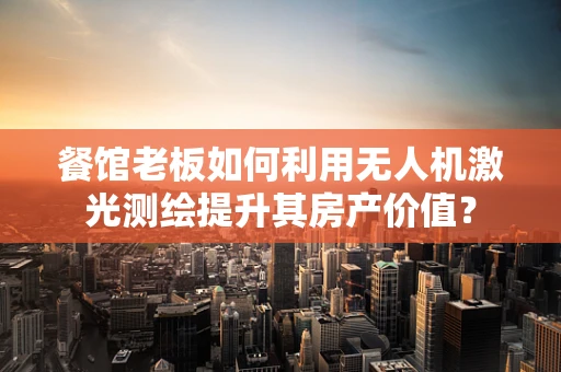 餐馆老板如何利用无人机激光测绘提升其房产价值？