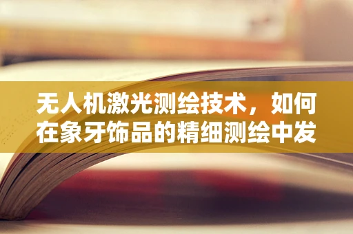 无人机激光测绘技术，如何在象牙饰品的精细测绘中发挥关键作用？