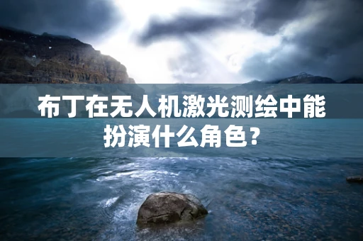 布丁在无人机激光测绘中能扮演什么角色？
