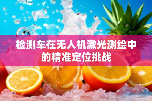 检测车在无人机激光测绘中的精准定位挑战