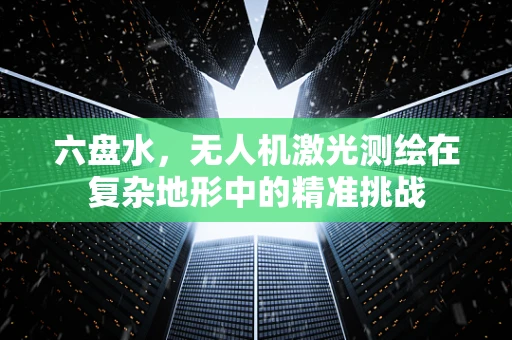 六盘水，无人机激光测绘在复杂地形中的精准挑战