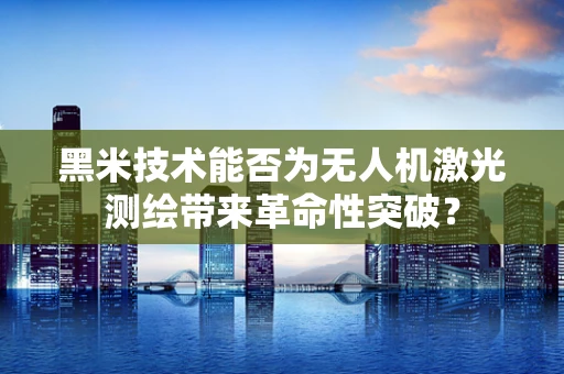 黑米技术能否为无人机激光测绘带来革命性突破？