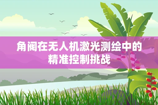 角阀在无人机激光测绘中的精准控制挑战
