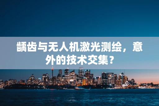 龋齿与无人机激光测绘，意外的技术交集？