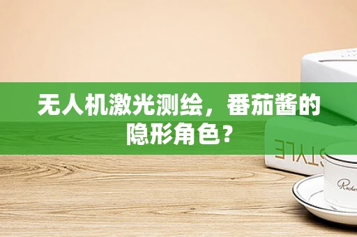 无人机激光测绘，番茄酱的隐形角色？