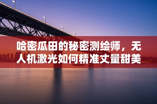 哈密瓜田的秘密测绘师，无人机激光如何精准丈量甜美？