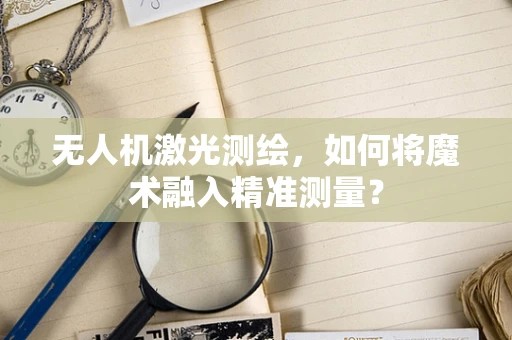 无人机激光测绘，如何将魔术融入精准测量？