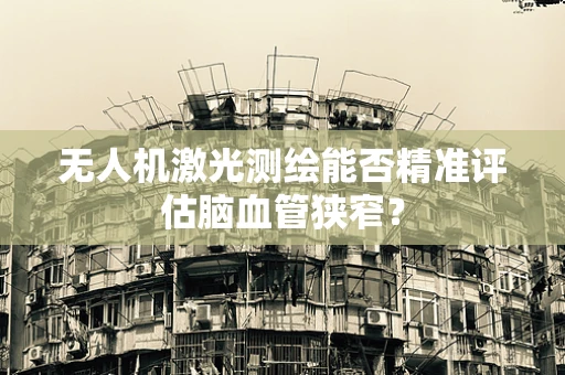 无人机激光测绘能否精准评估脑血管狭窄？