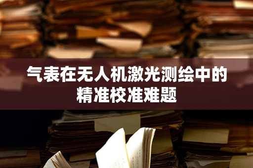 气表在无人机激光测绘中的精准校准难题