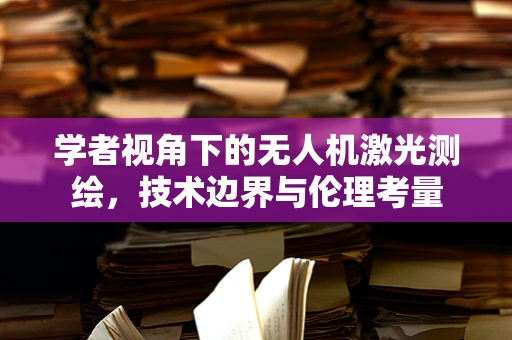 学者视角下的无人机激光测绘，技术边界与伦理考量