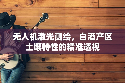 无人机激光测绘，白酒产区土壤特性的精准透视