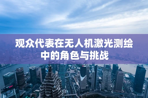 观众代表在无人机激光测绘中的角色与挑战