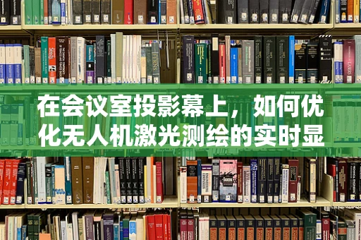 在会议室投影幕上，如何优化无人机激光测绘的实时显示效果？