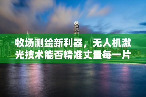 牧场测绘新利器，无人机激光技术能否精准丈量每一片草地？