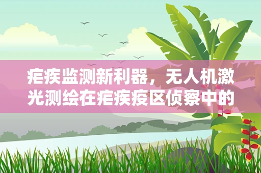 疟疾监测新利器，无人机激光测绘在疟疾疫区侦察中的应用挑战？
