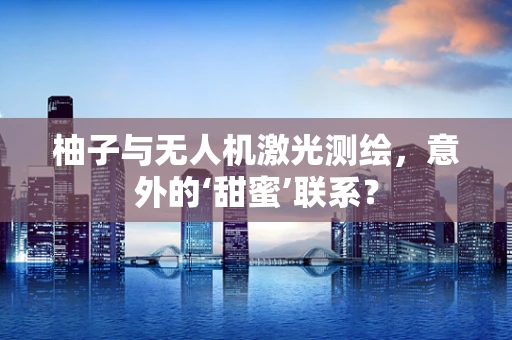 柚子与无人机激光测绘，意外的‘甜蜜’联系？