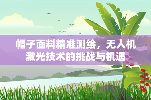 帽子面料精准测绘，无人机激光技术的挑战与机遇
