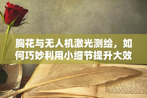 胸花与无人机激光测绘，如何巧妙利用小细节提升大效率？