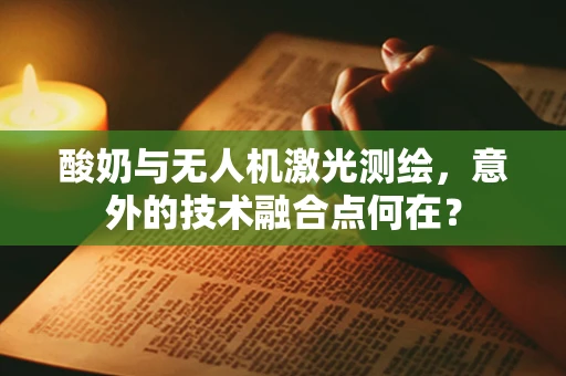 酸奶与无人机激光测绘，意外的技术融合点何在？
