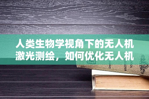 人类生物学视角下的无人机激光测绘，如何优化无人机在复杂地形中的作业效率？