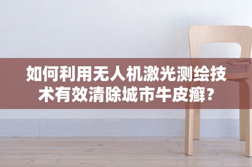 如何利用无人机激光测绘技术有效清除城市牛皮癣？