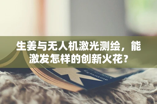 生姜与无人机激光测绘，能激发怎样的创新火花？