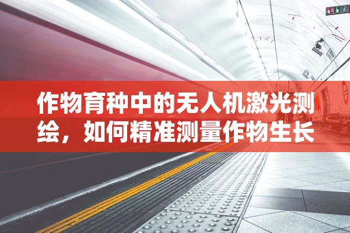 作物育种中的无人机激光测绘，如何精准测量作物生长参数？