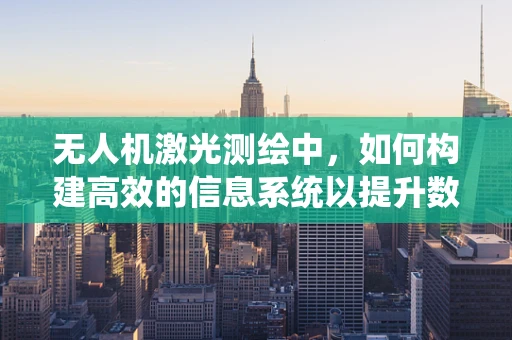 无人机激光测绘中，如何构建高效的信息系统以提升数据采集与处理能力？