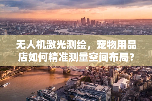 无人机激光测绘，宠物用品店如何精准测量空间布局？