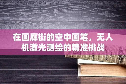在画廊街的空中画笔，无人机激光测绘的精准挑战