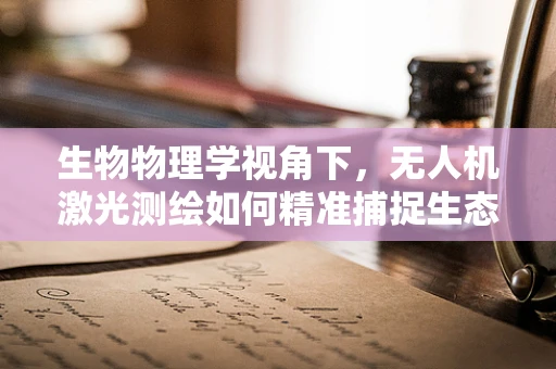 生物物理学视角下，无人机激光测绘如何精准捕捉生态多样性？