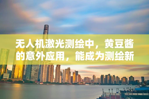 无人机激光测绘中，黄豆酱的意外应用，能成为测绘新‘酱’料吗？
