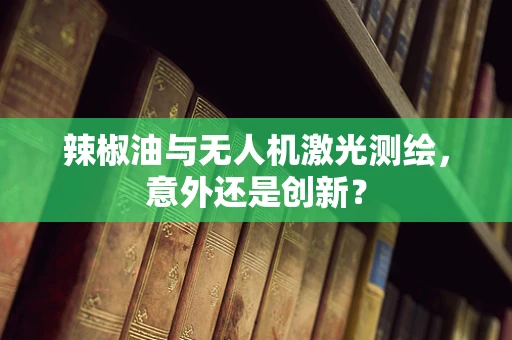 辣椒油与无人机激光测绘，意外还是创新？