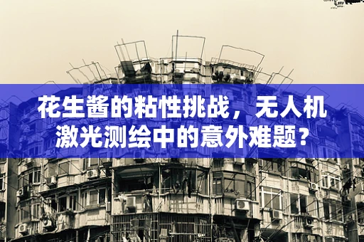 花生酱的粘性挑战，无人机激光测绘中的意外难题？