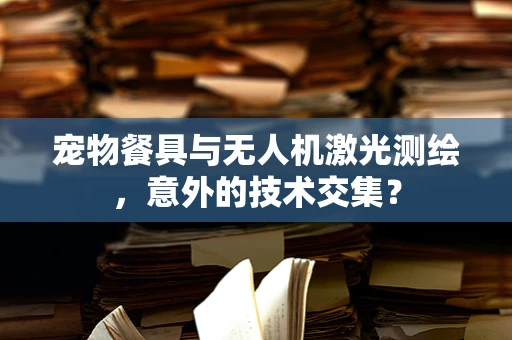 宠物餐具与无人机激光测绘，意外的技术交集？