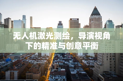 无人机激光测绘，导演视角下的精准与创意平衡