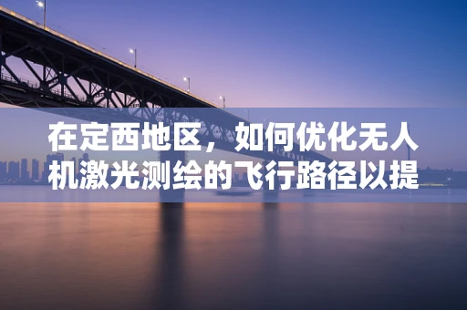 在定西地区，如何优化无人机激光测绘的飞行路径以提高测绘精度？