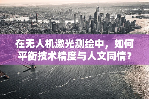 在无人机激光测绘中，如何平衡技术精度与人文同情？