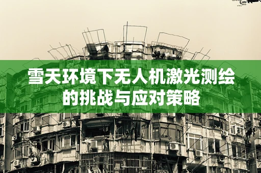雪天环境下无人机激光测绘的挑战与应对策略