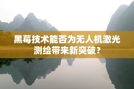 黑莓技术能否为无人机激光测绘带来新突破？