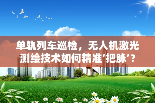 单轨列车巡检，无人机激光测绘技术如何精准‘把脉’？