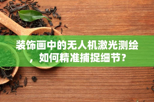 装饰画中的无人机激光测绘，如何精准捕捉细节？