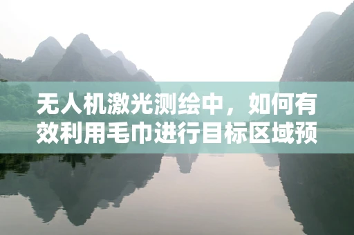 无人机激光测绘中，如何有效利用毛巾进行目标区域预处理？