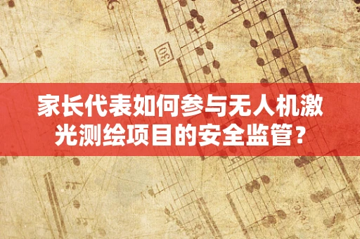 家长代表如何参与无人机激光测绘项目的安全监管？