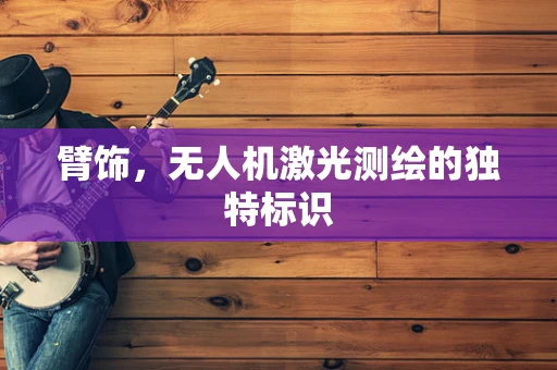 臂饰，无人机激光测绘的独特标识