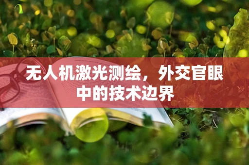 无人机激光测绘，外交官眼中的技术边界