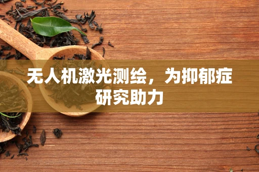 无人机激光测绘，为抑郁症研究助力