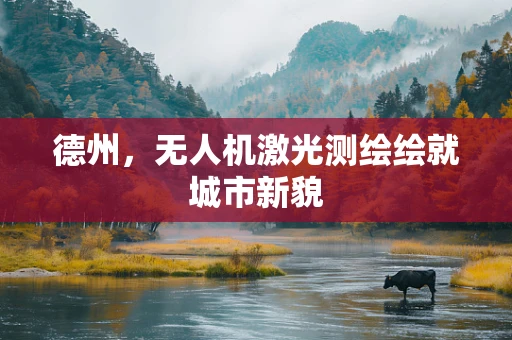 德州，无人机激光测绘绘就城市新貌
