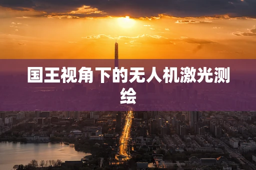 国王视角下的无人机激光测绘